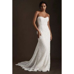 Anthropologie Willowby Yesenia Wedding Gown Size 8 NWT